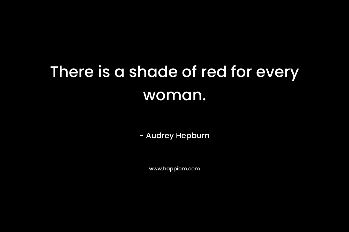There is a shade of red for every woman.
