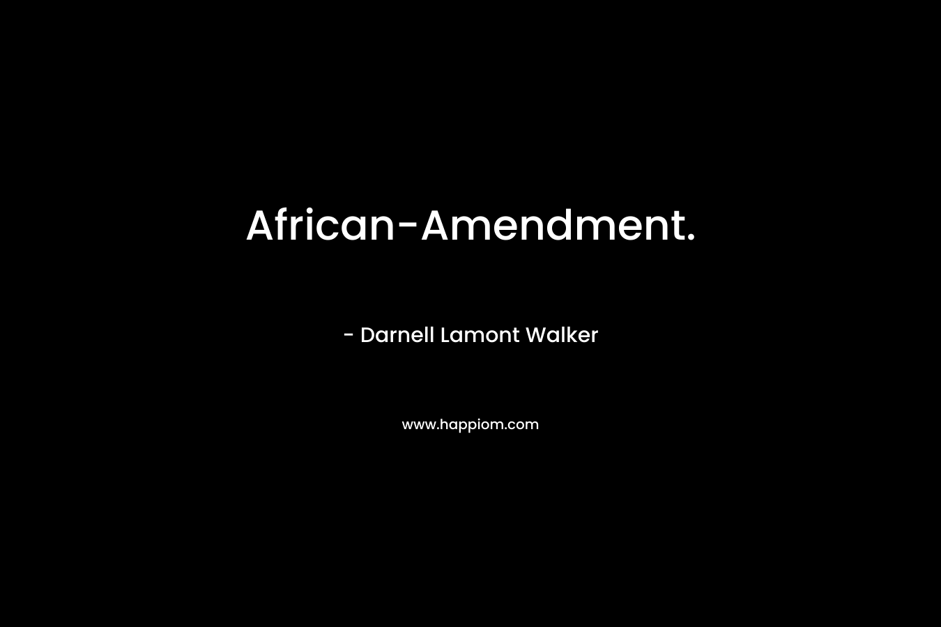 African-Amendment.