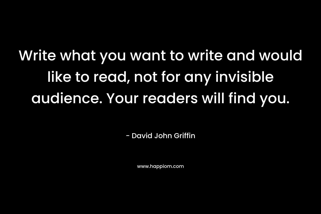 Write what you want to write and would like to read, not for any invisible audience. Your readers will find you.