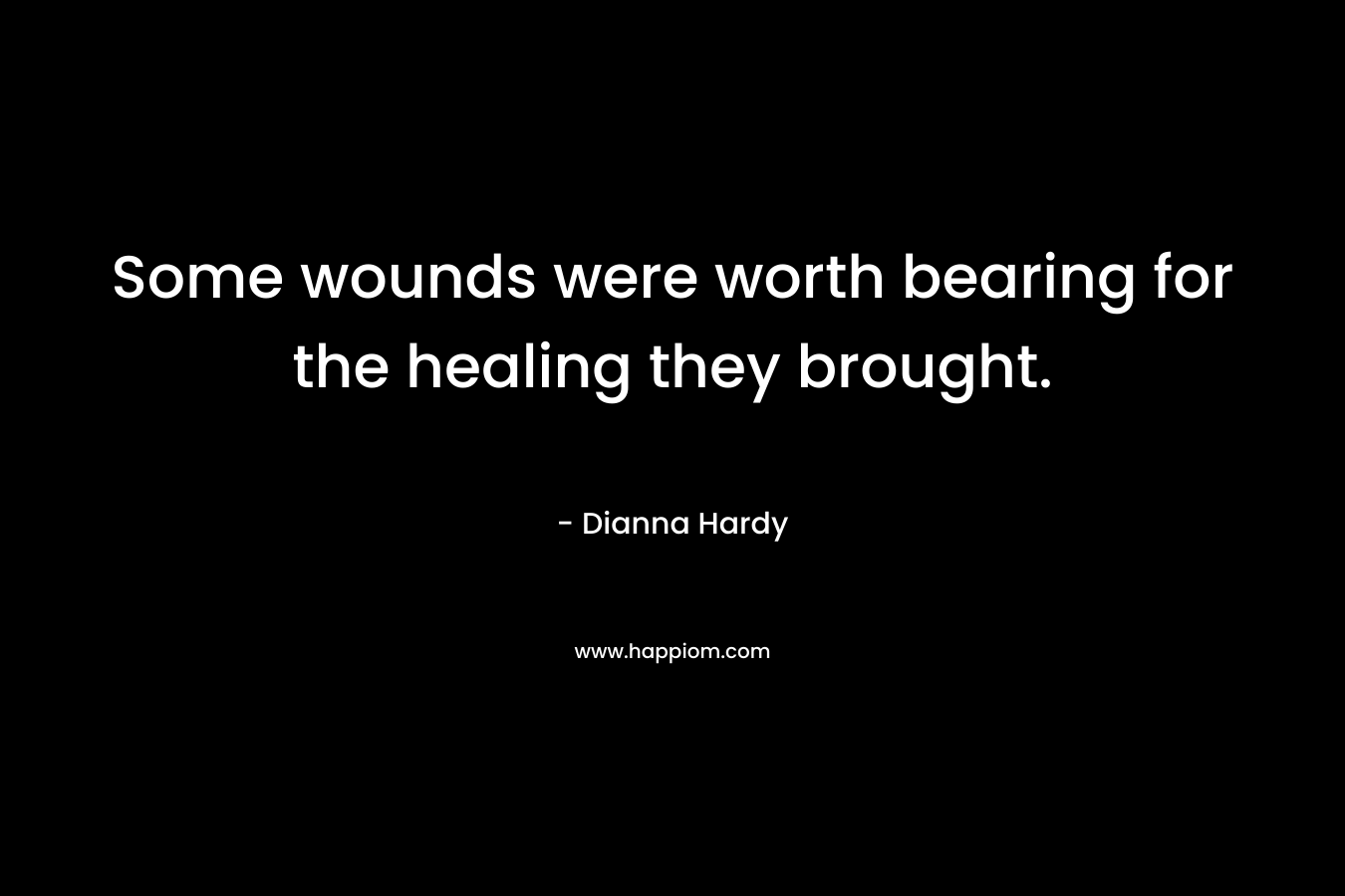 Some wounds were worth bearing for the healing they brought.