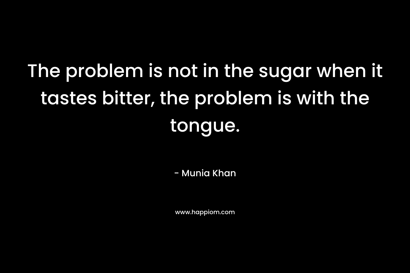 The problem is not in the sugar when it tastes bitter, the problem is with the tongue.
