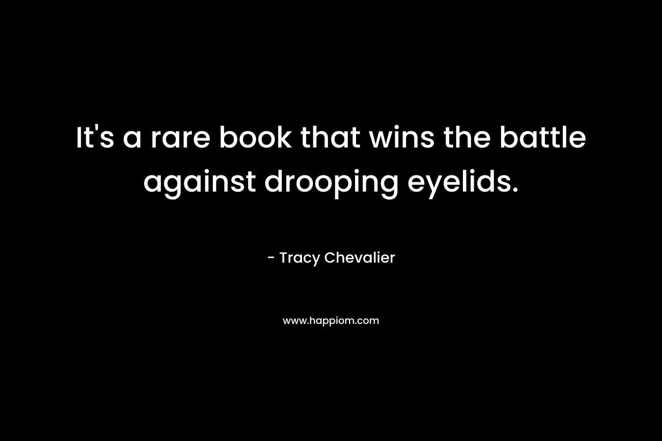 It's a rare book that wins the battle against drooping eyelids.